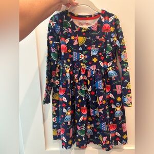 Mini Boden- girls dress, holiday, winter.